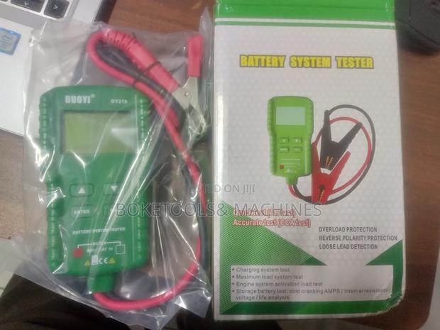 Quality Battery Tester - main view