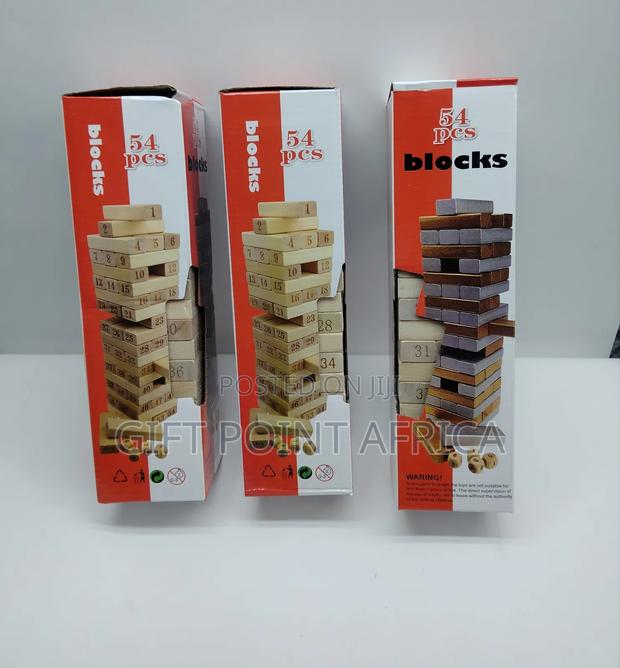 Wooden 54 Pieces Jenga Block Game - main view