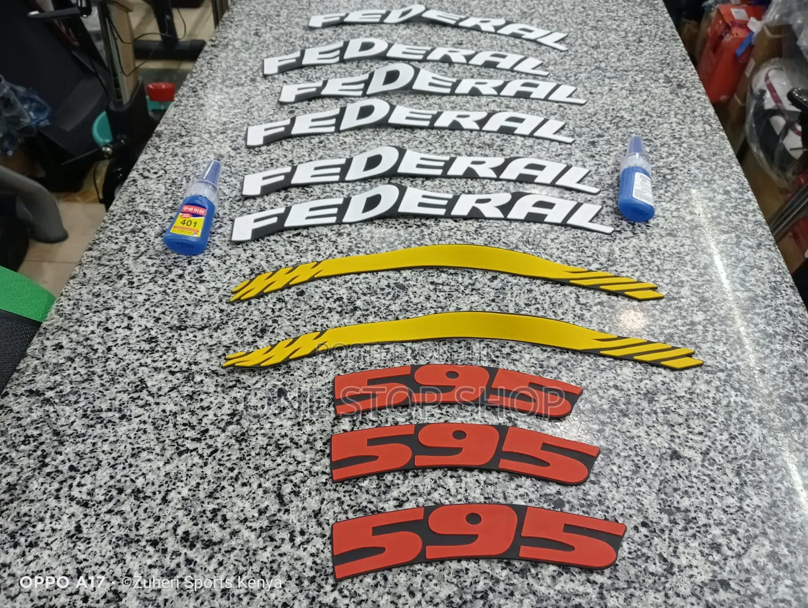 Federal Tire Stickers