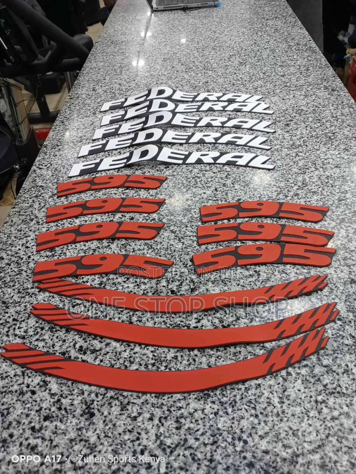 Federal Tire Stickers