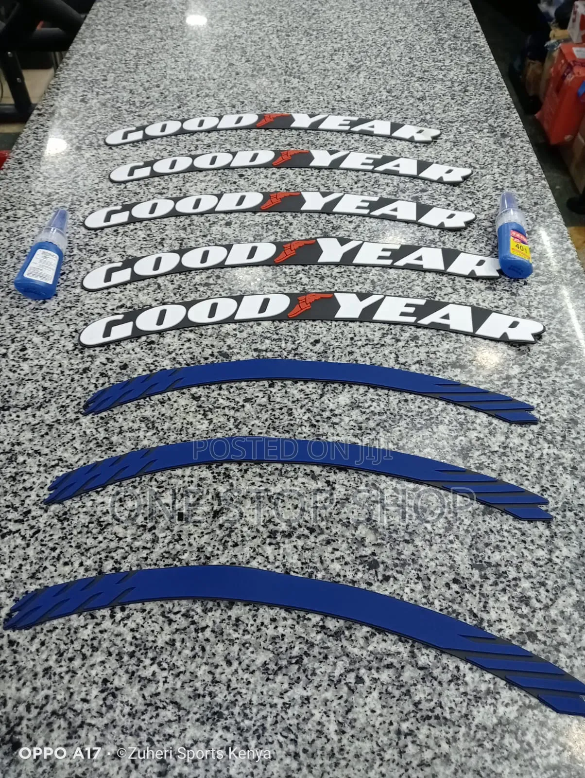 8pcs Good Year Stickers +8pcs Plain Stickers