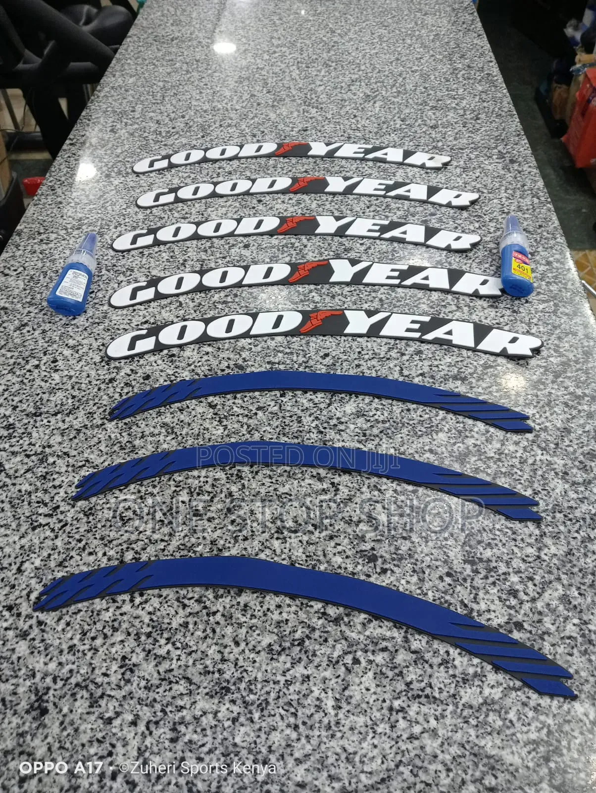 8pcs Good Year Stickers +8pcs Plain Stickers