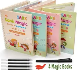 4pcs Sank Magic Practice Copybook For Kids√ ✓✓