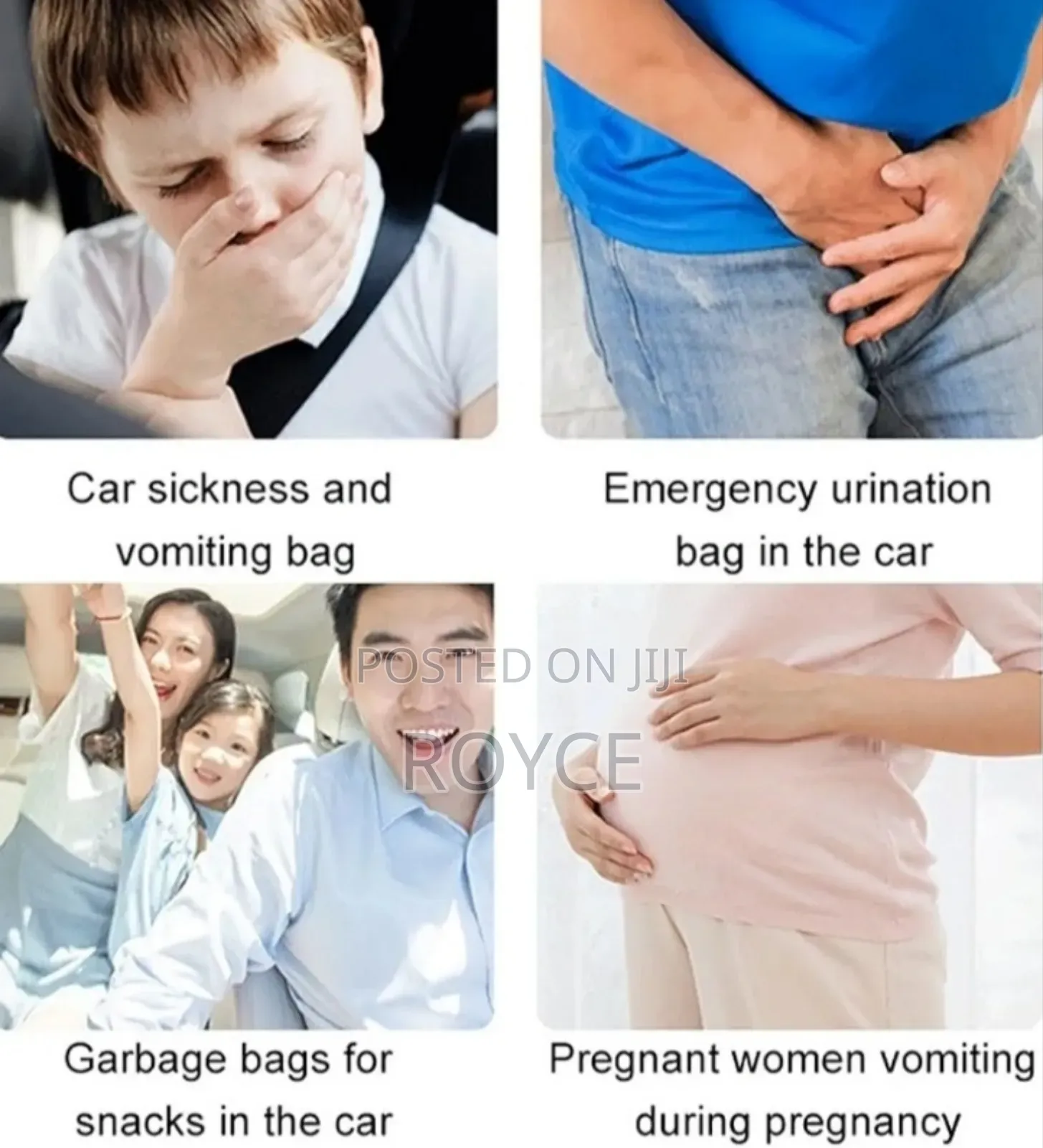 Disposable Travel / Sick Bag-5pcs