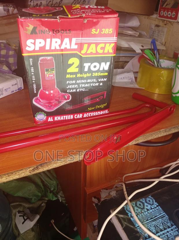 New 2ton Spiral Jack With 385 Max Height