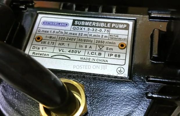1 Hp 32 MTRS Height Astramilano Submersible Pump - thumbnail 2