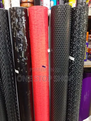 1.5 by 1m Self Adhesive Fibre Vinyl Wrap for Car