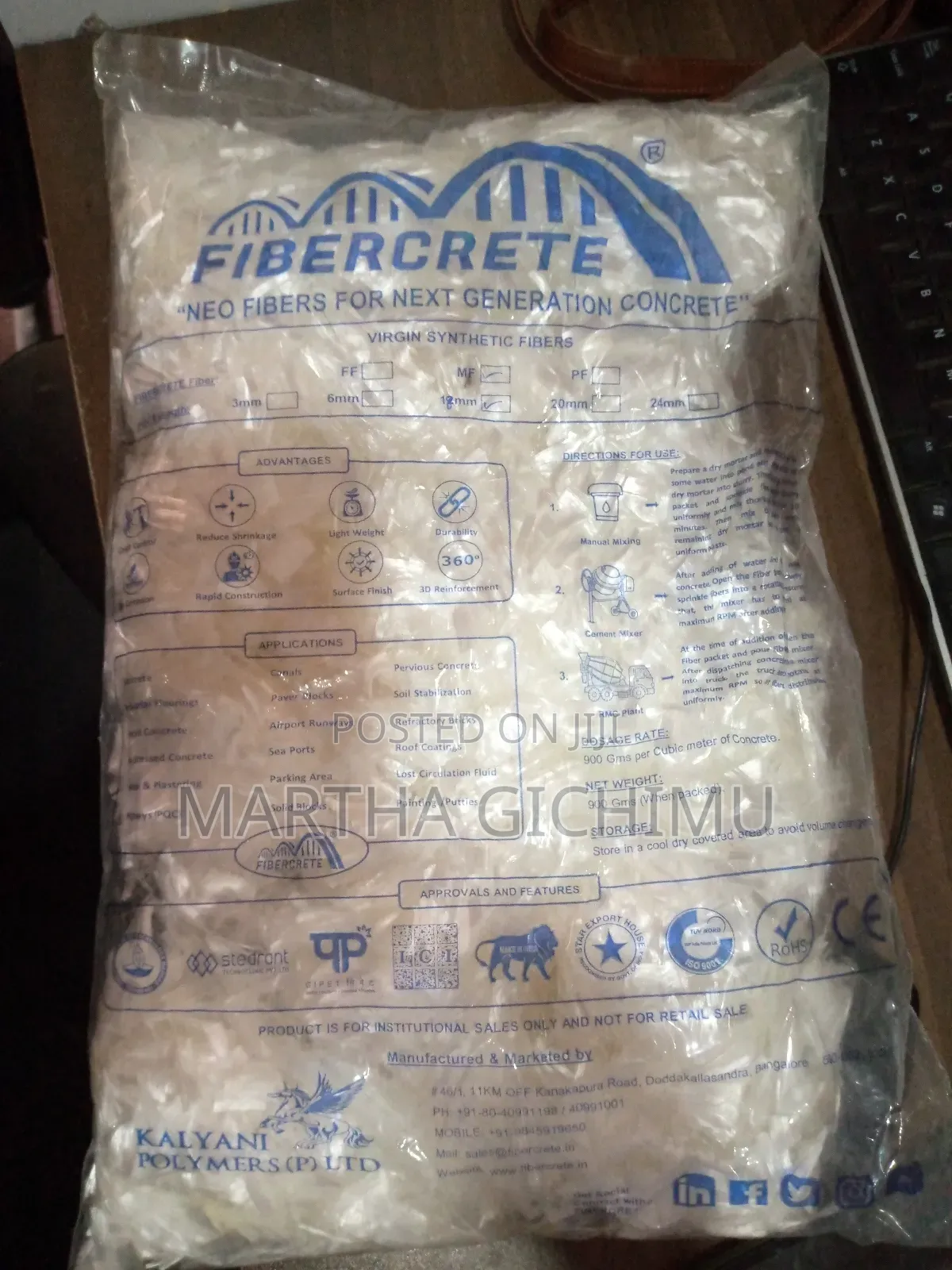 Fibre Concrete Available