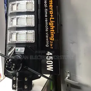 Solar Power Street Light /.V380 Wifi 4g 4mp Solar Lamp Cam