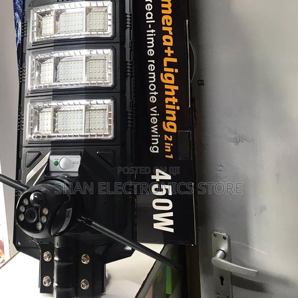 Solar Power Street Light /.V380 Wifi 4g 4mp Solar Lamp Cam