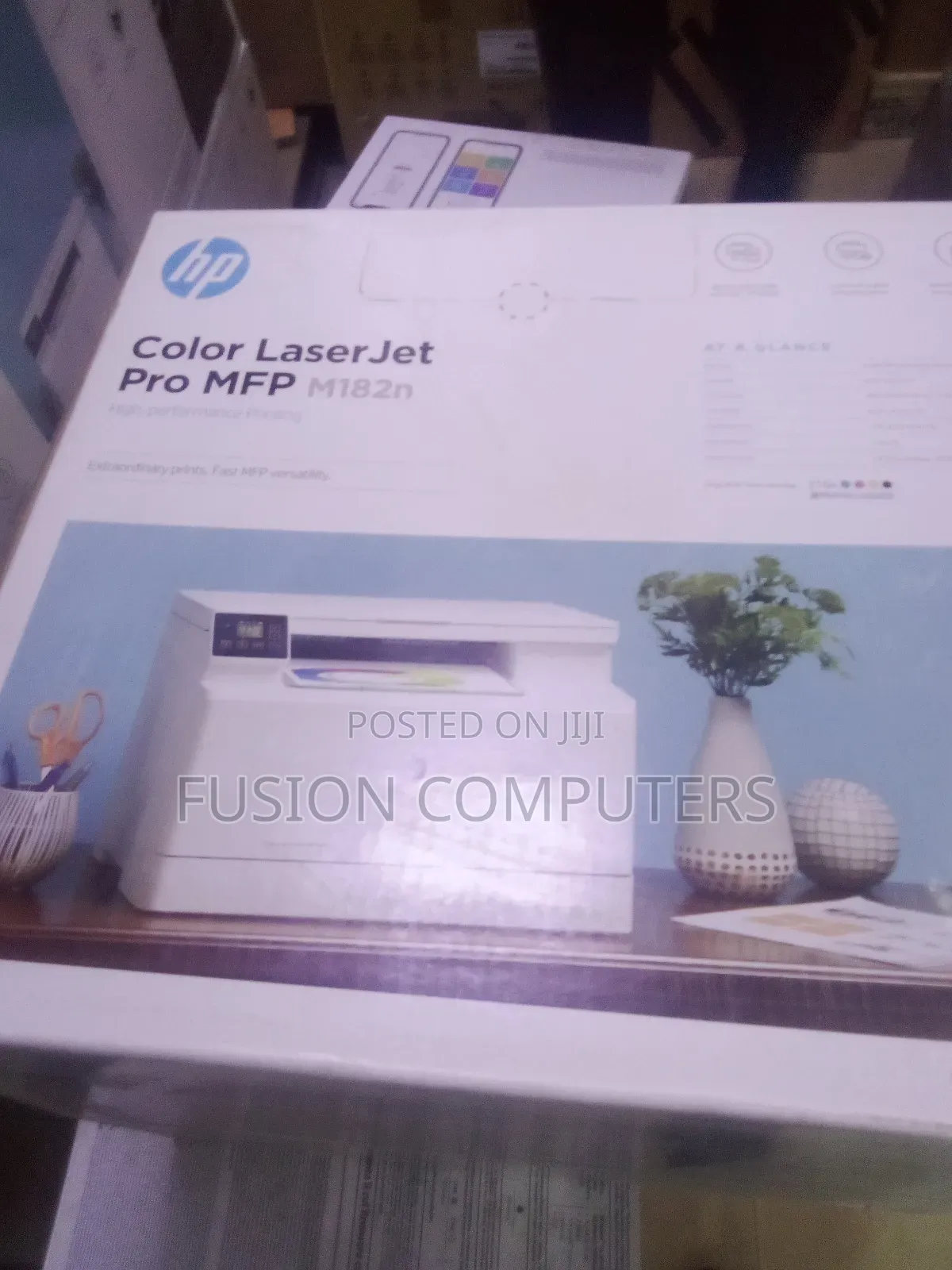 Hp Color Laserjet Pro MFP M182n Print Copy Scan