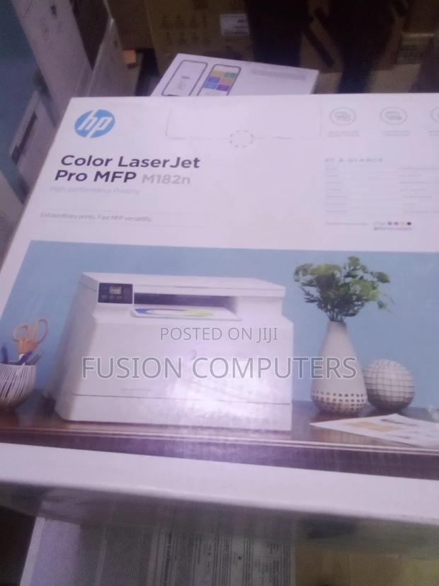 Hp Color Laserjet Pro MFP M182n Print Copy Scan - thumbnail 3