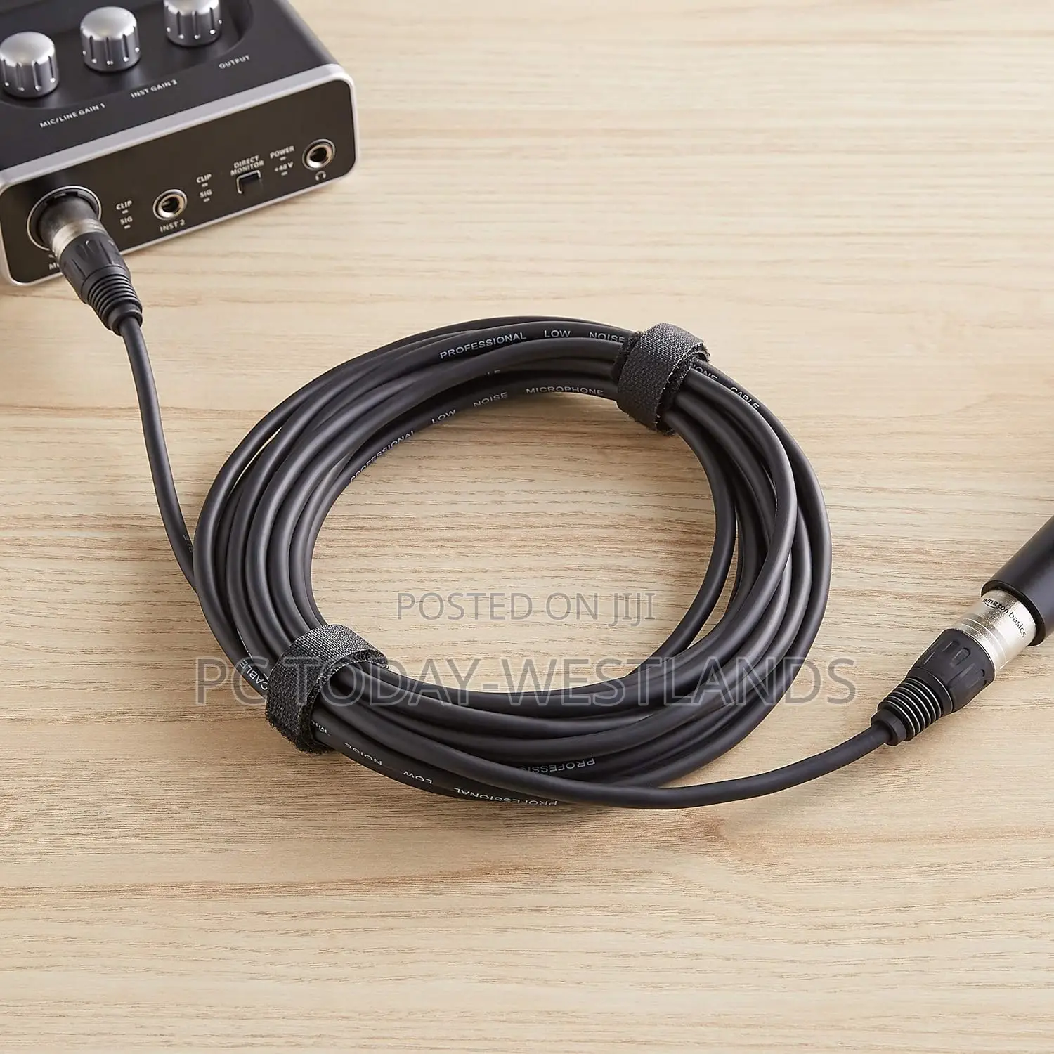 Amazon Basics XLR Microphone Cable For Speaker Or PA 25ft