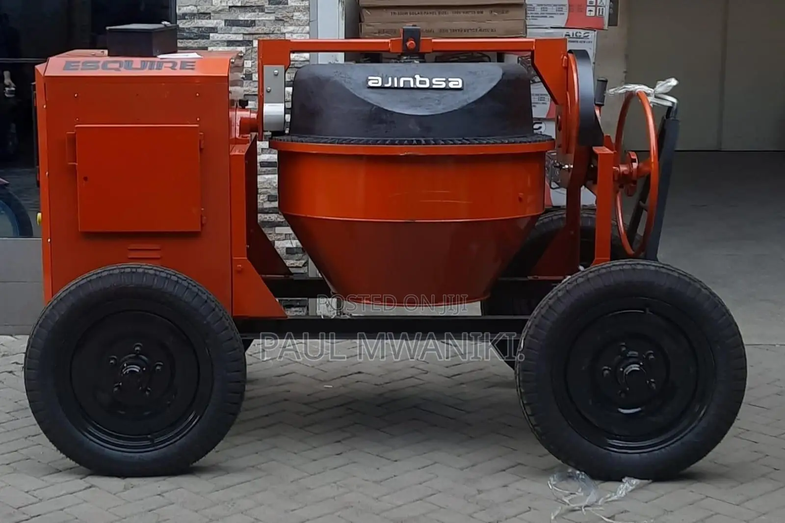 Mixer 500l- Indian Concrete Mixer. H/D