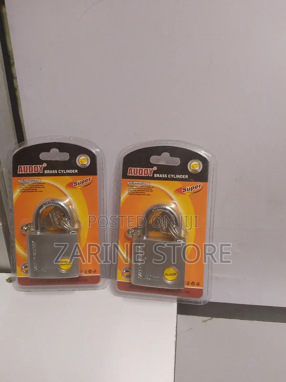 40mm Auddy Padlock With 3 Keys