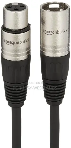 Amazon Basics 6 Feet XLR Microphone Cable for Speaker