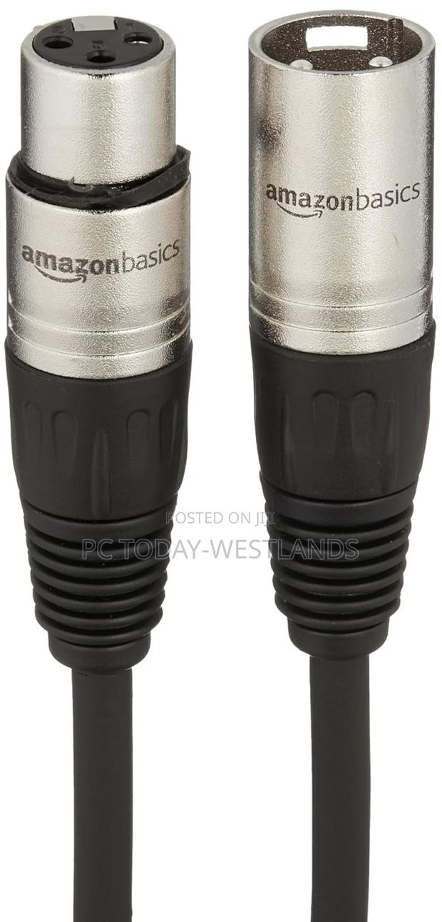 Amazon Basics 6 Feet XLR Microphone Cable for Speaker - main view