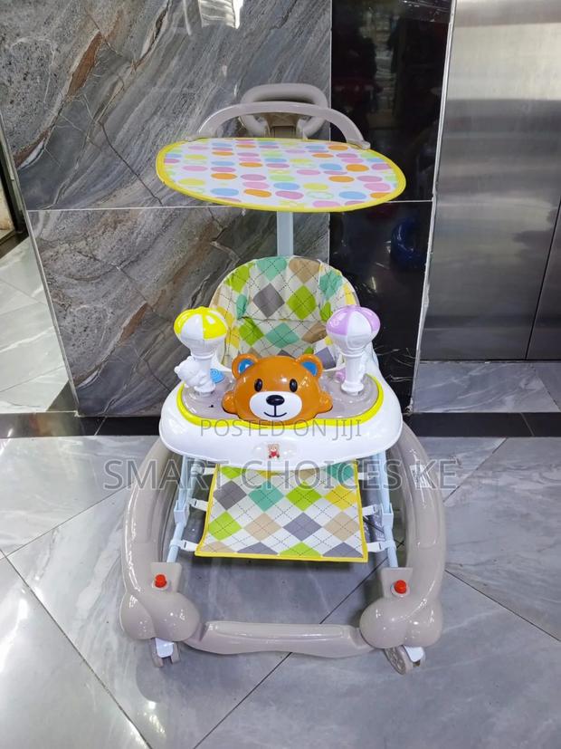 2in 1 Baby Walker 
Easy to Change From Walker to Rocker - thumbnail 6