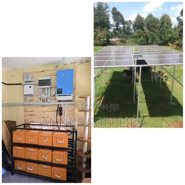 10kva Complete Offgrid System+(8)Batteries +10 Solar (580w) - main view