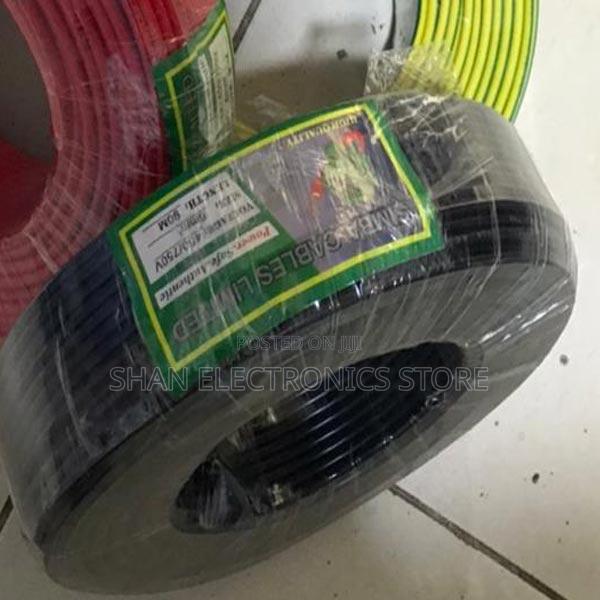 Wiring Cable -Green/Yellow/Black 1.5mm Single Core Wiring
