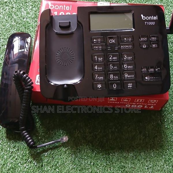Bontel GSM Fixed Wireless Landline Desktop Phone 3000mah - main view