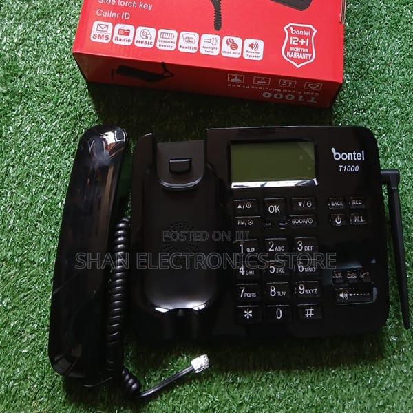 Dual Sim With SMS Call FM Radio SD Card Slot Landline Phone