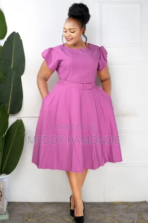 Cute Skater Dress With Pockets