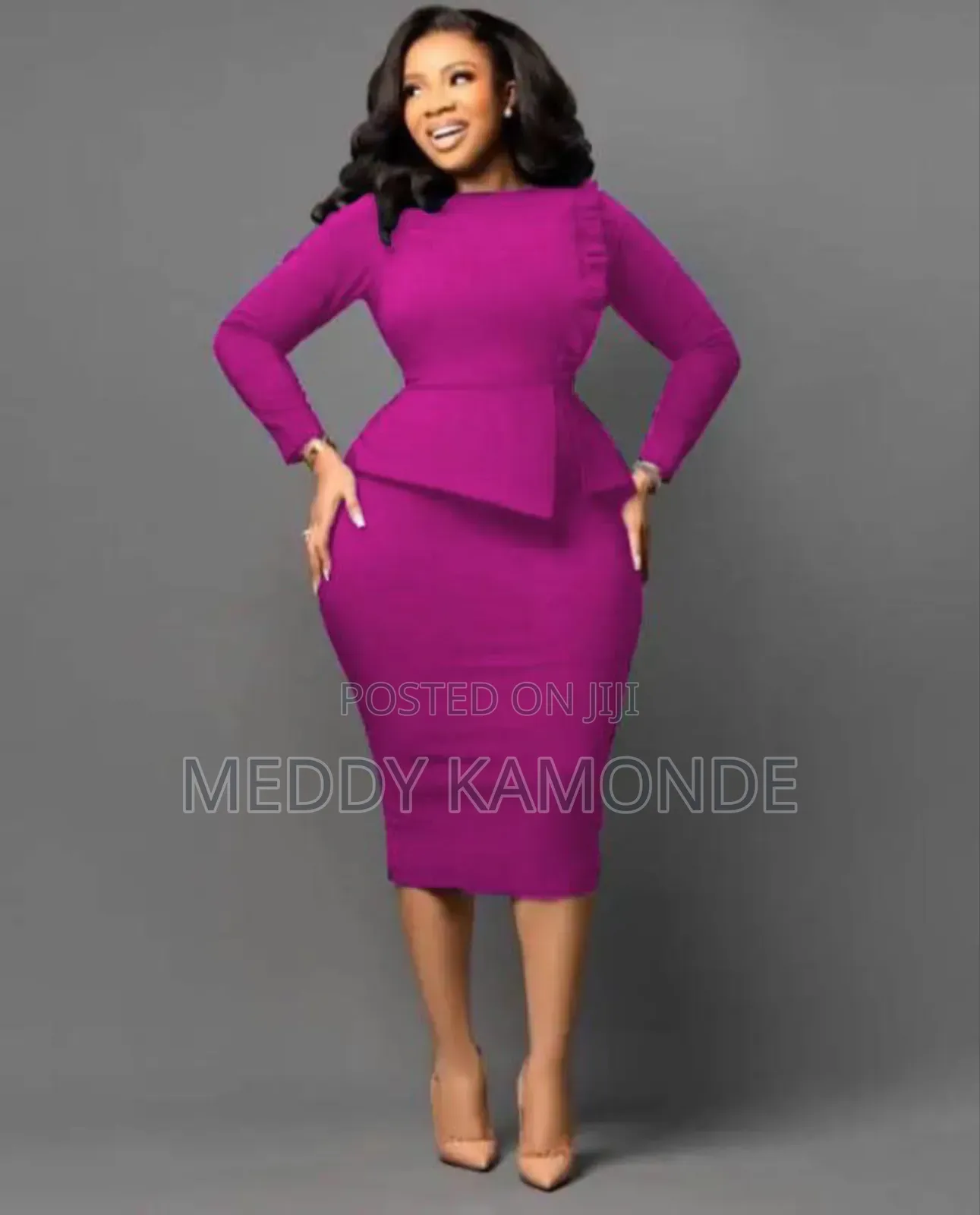Cute Peplum Dress