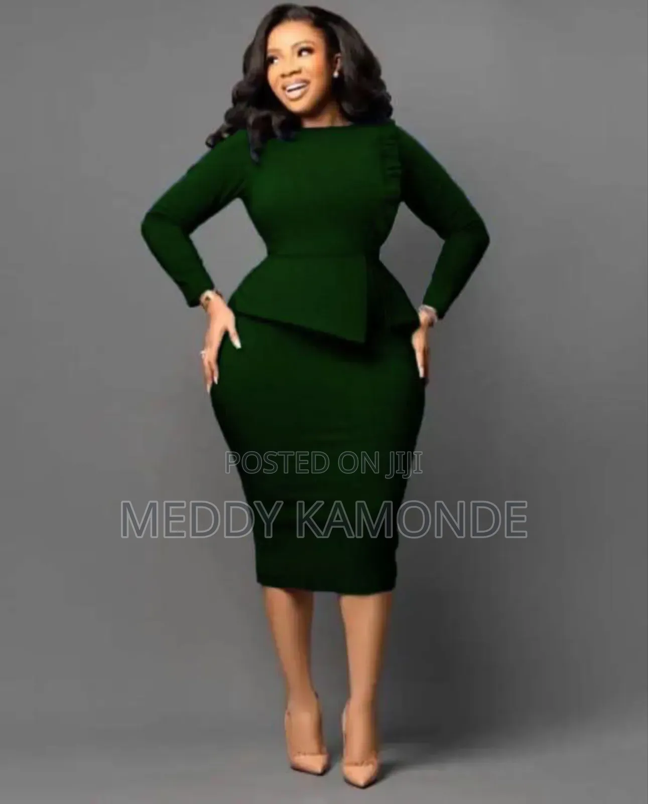 Cute Peplum Dress