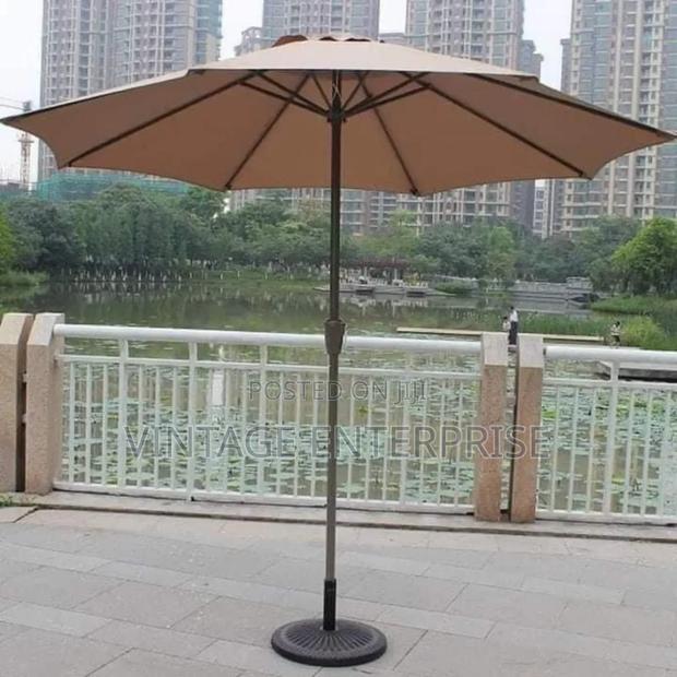 2.7M Parasol Replaceable Cloth Garden Umbrella