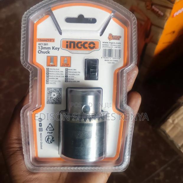 INGCO 13mm Drill Chuck With Chuck Key KC1301 - thumbnail 2