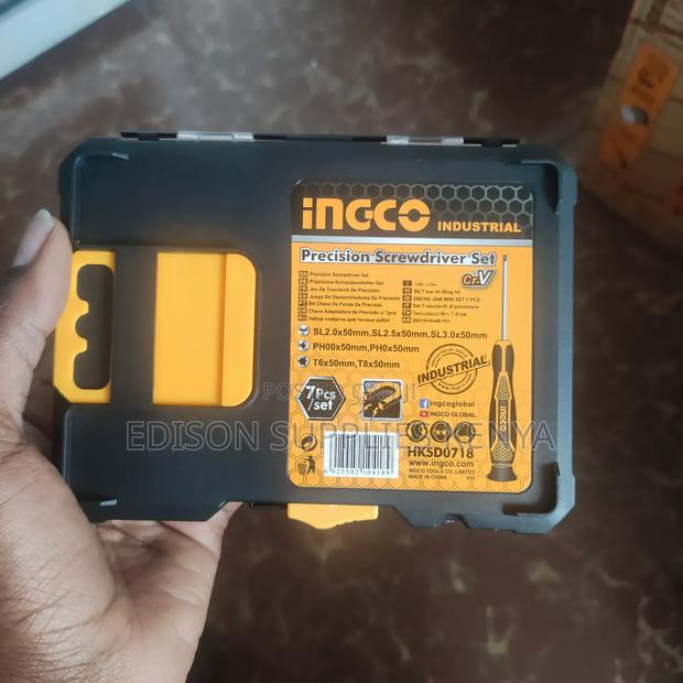 INGCO Precision Screwdriver Set 7pcs Precision Screw Drivers - thumbnail 4