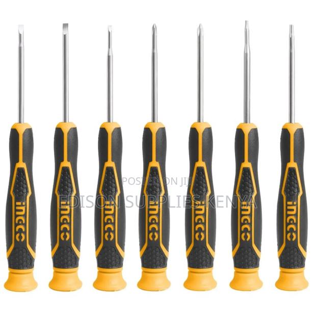 INGCO Precision Screwdriver Set 7pcs Precision Screw Drivers - thumbnail 2