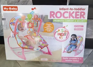 Deluxe Baby Rocker With Gentle Vibration Toy Bar – Like Ne