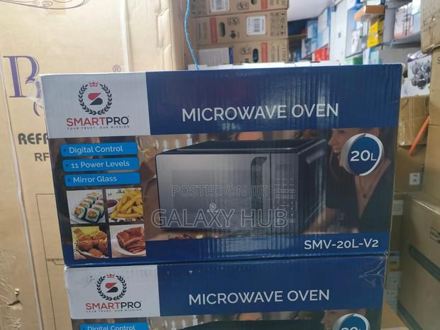 20 Litres Smart Pro Digital Silver Microwave