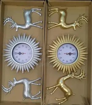 3in1 Wall Clock Decor
