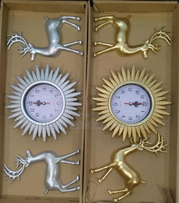 3in1 Wall Clock Decor - main view