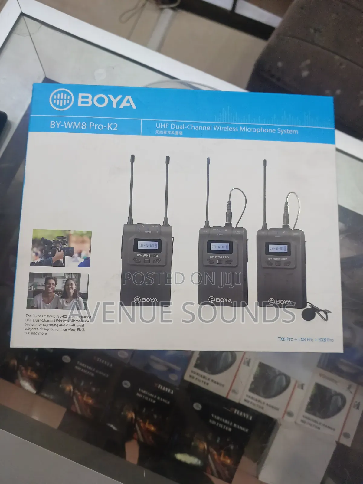 Boya BY-WM8 Pro- Camera Lapel Microphone