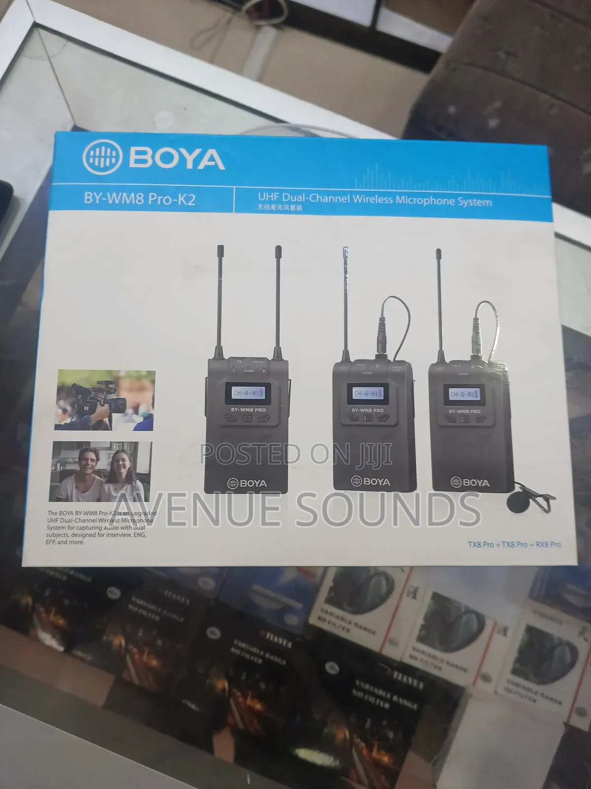 Boya BY-WM8 Pro- Camera Lapel Microphone
