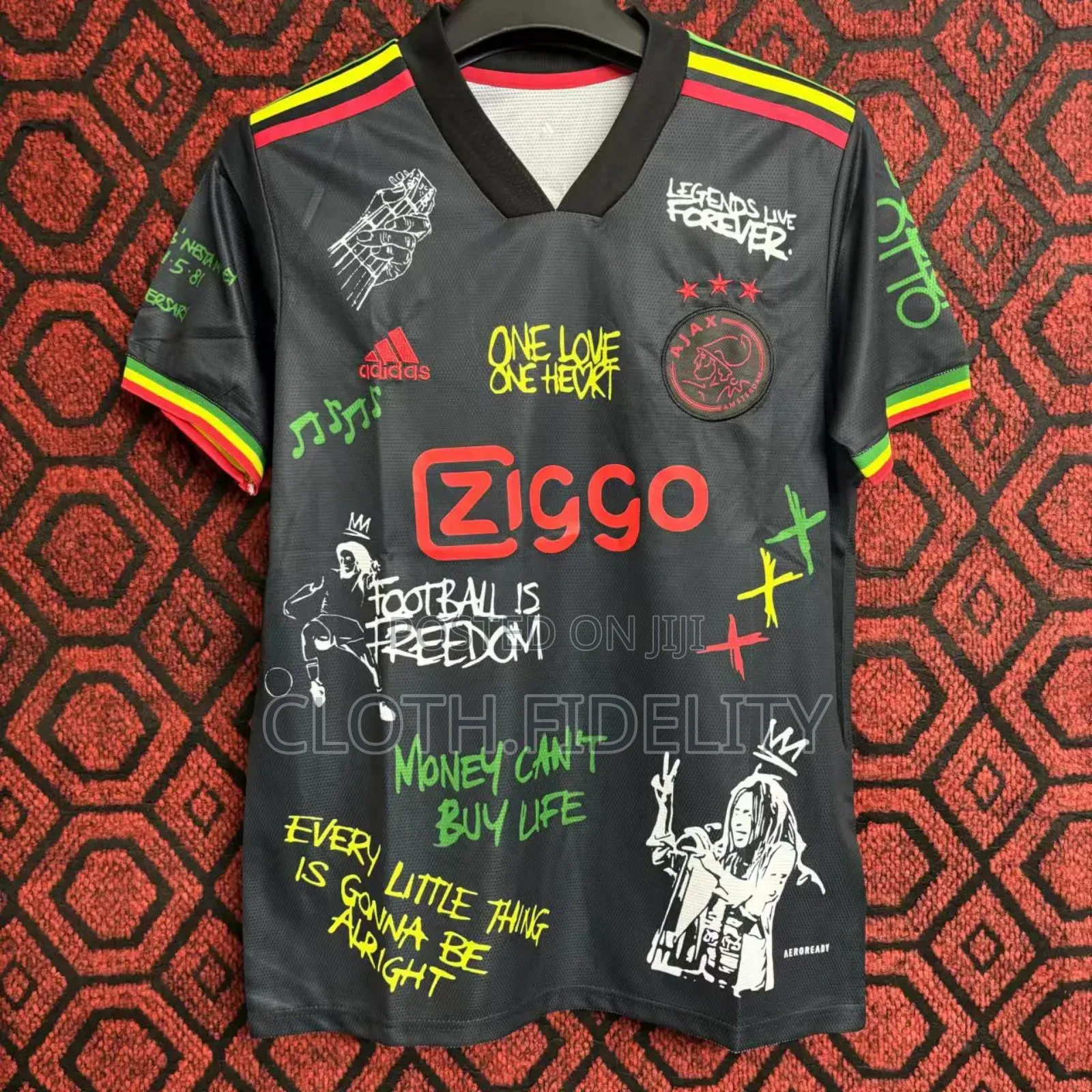 Ajax Reggae Version Jersey.
