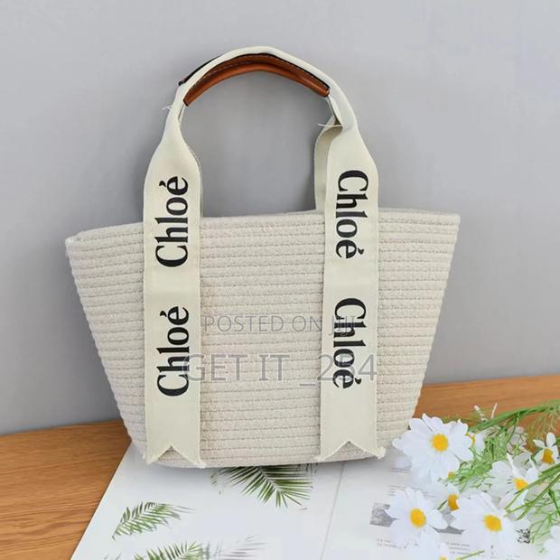 .  *Chloe Woven Straw Bag - thumbnail 2