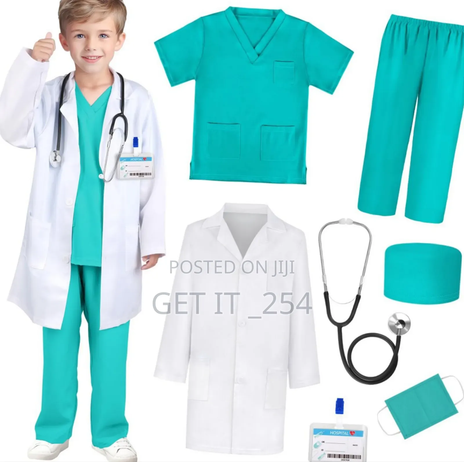  *Professional Children Doctor's Costume