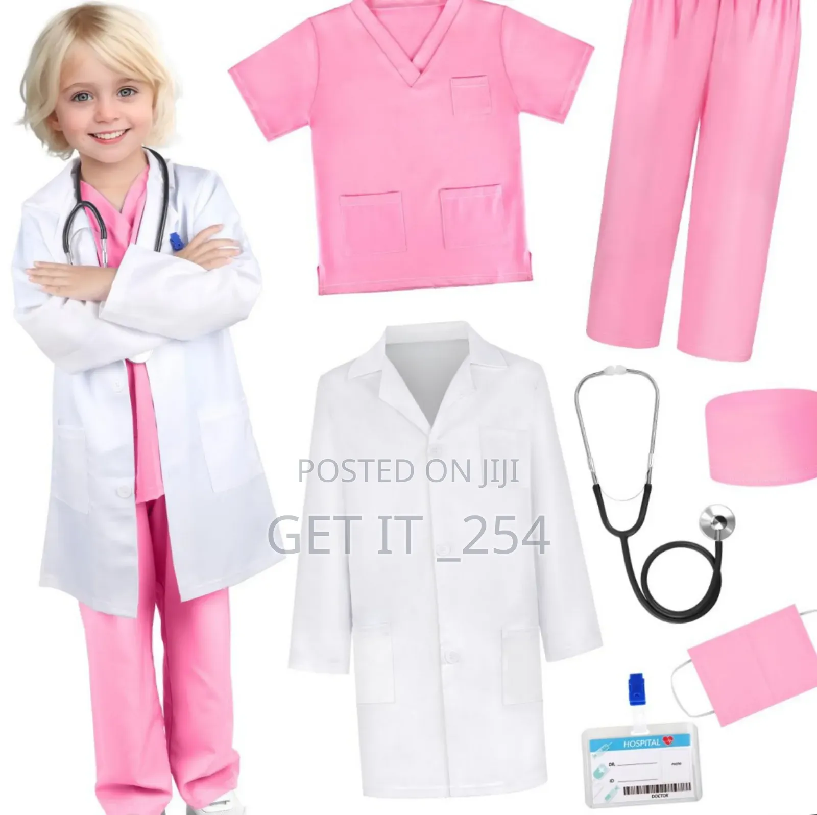  *Professional Children Doctor's Costume
