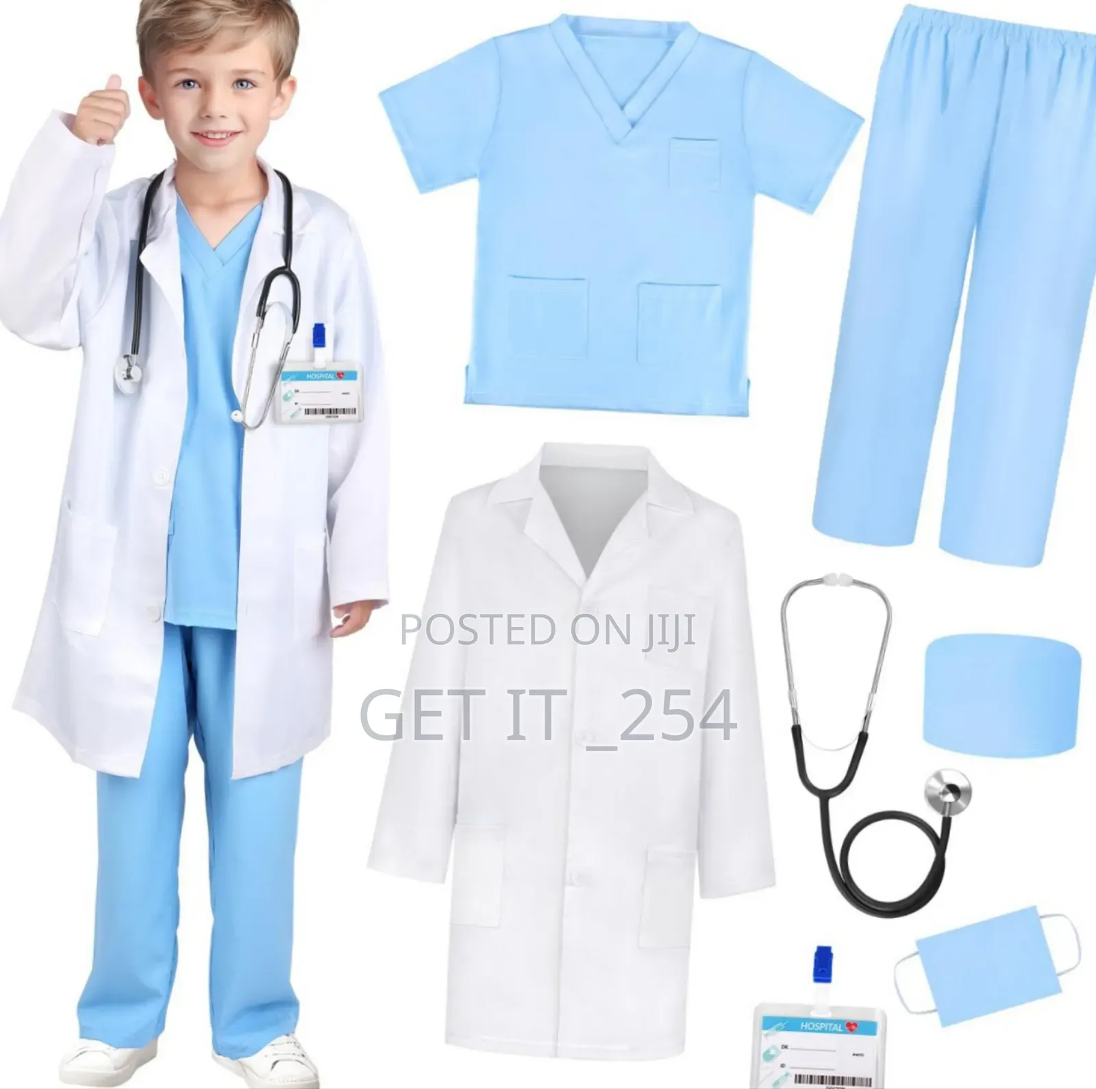  *Professional Children Doctor's Costume