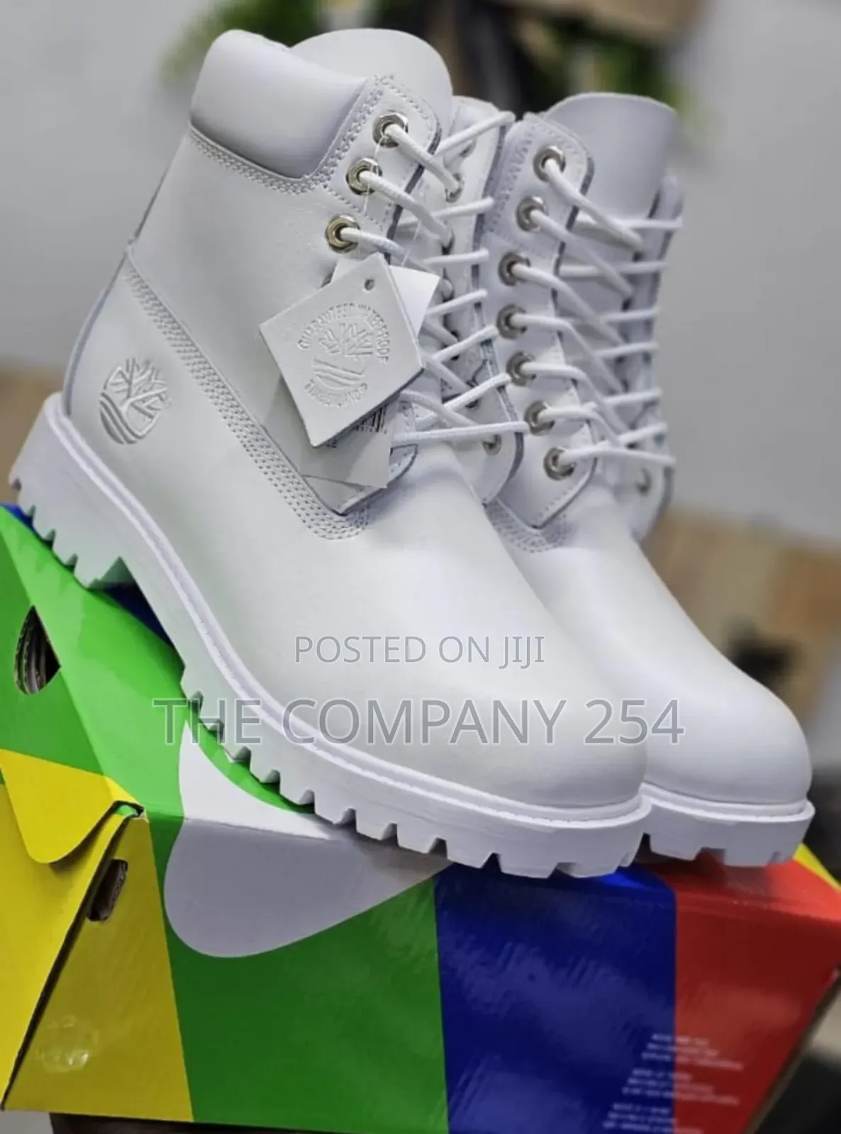 *Timberland Boots Leather Rubber Sole* Size 39-45* Ksh.4500