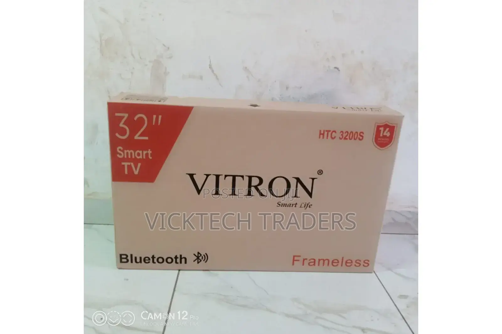 Vitron 32 Inches Smart Android and Frameless Tv