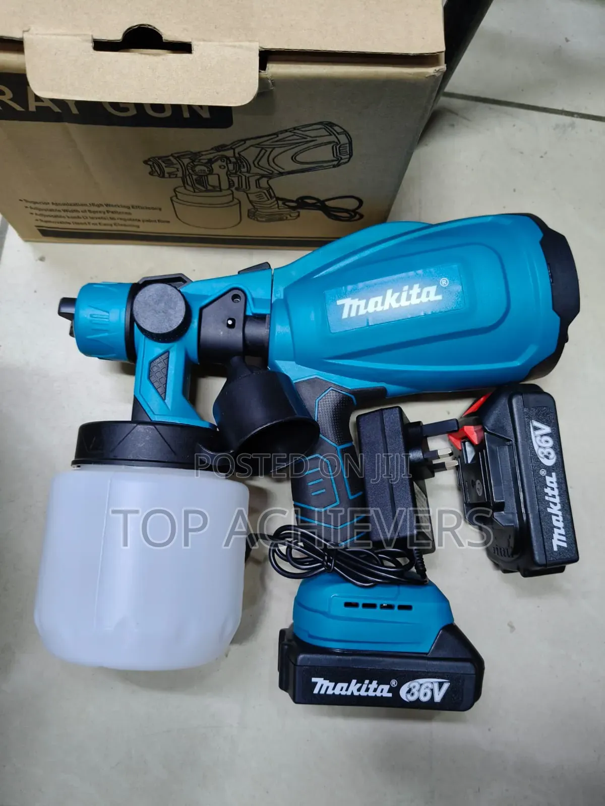 Cordless Paint Sprayer 36v/Rechargable Sprayer Gun