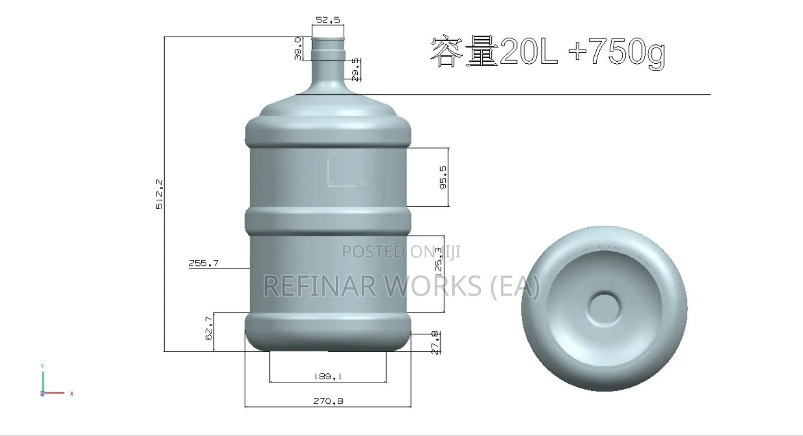 5l to 20l Bottle Blowing Machine Make Your Own Bottles