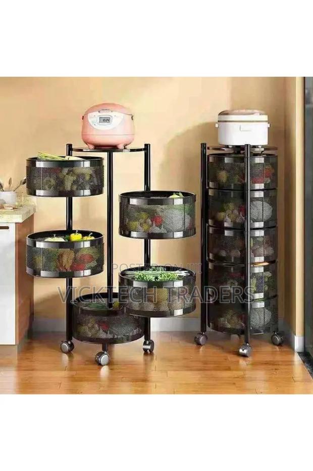 Storagerack/Fruits Rack 5tier With Wheels