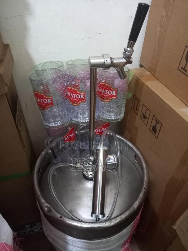 Keg Pump + Barrel + 6cups - main view